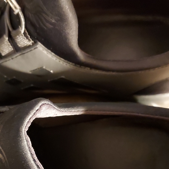 NWOT Men's Height Increasing Elevator Shoes Leather Knitted Slip-on . - Picture 8 of 11